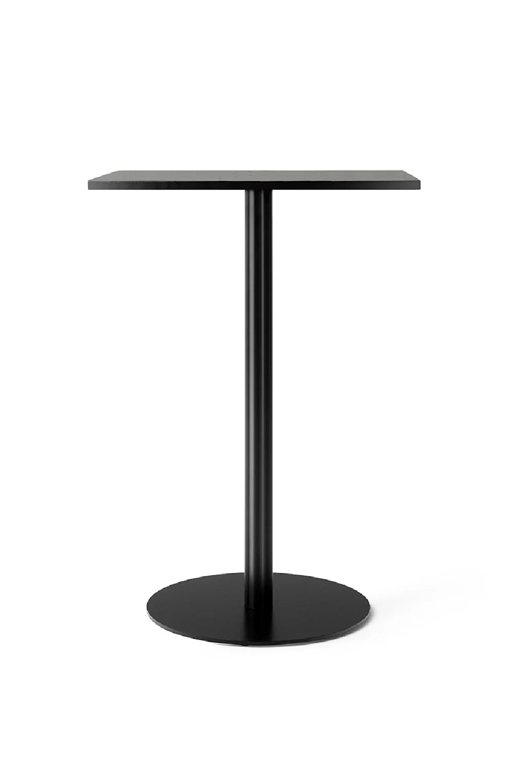 Luxury Round Top Column Counter Table Modern Italian Style for Villa