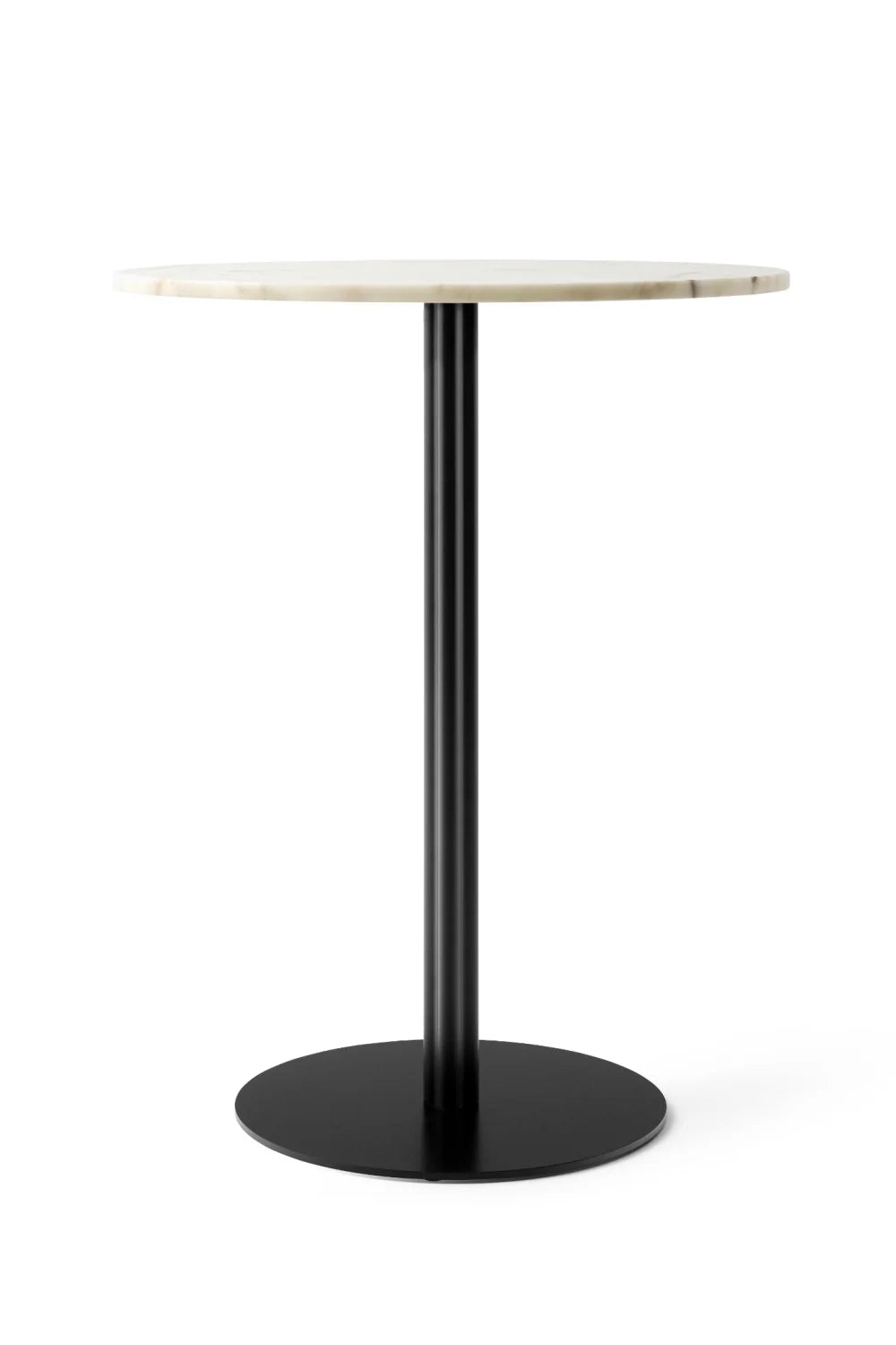 Luxury Round Top Column Counter Table Modern Italian Style for Villa