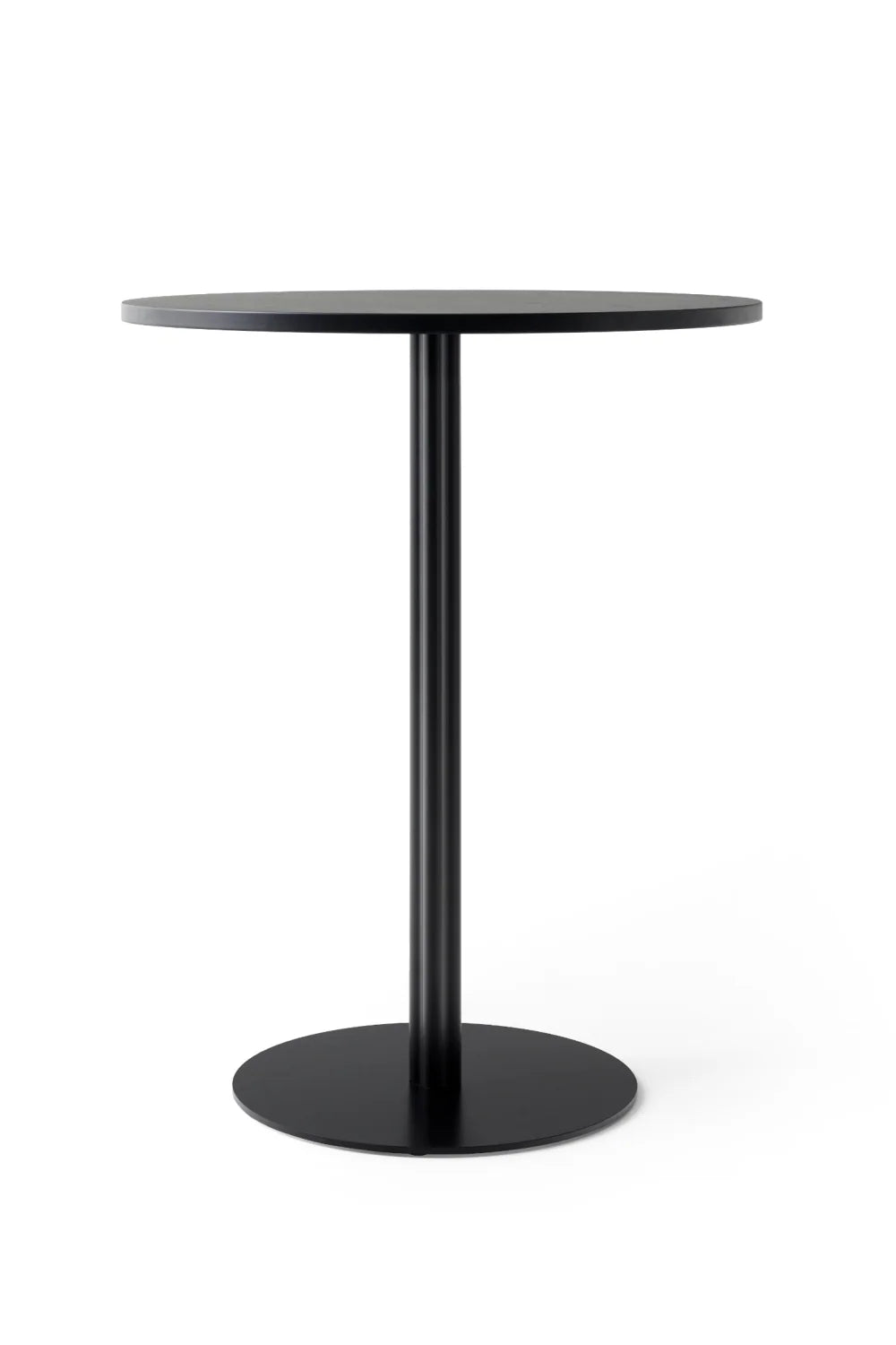 Luxury Round Top Column Counter Table Modern Italian Style for Villa