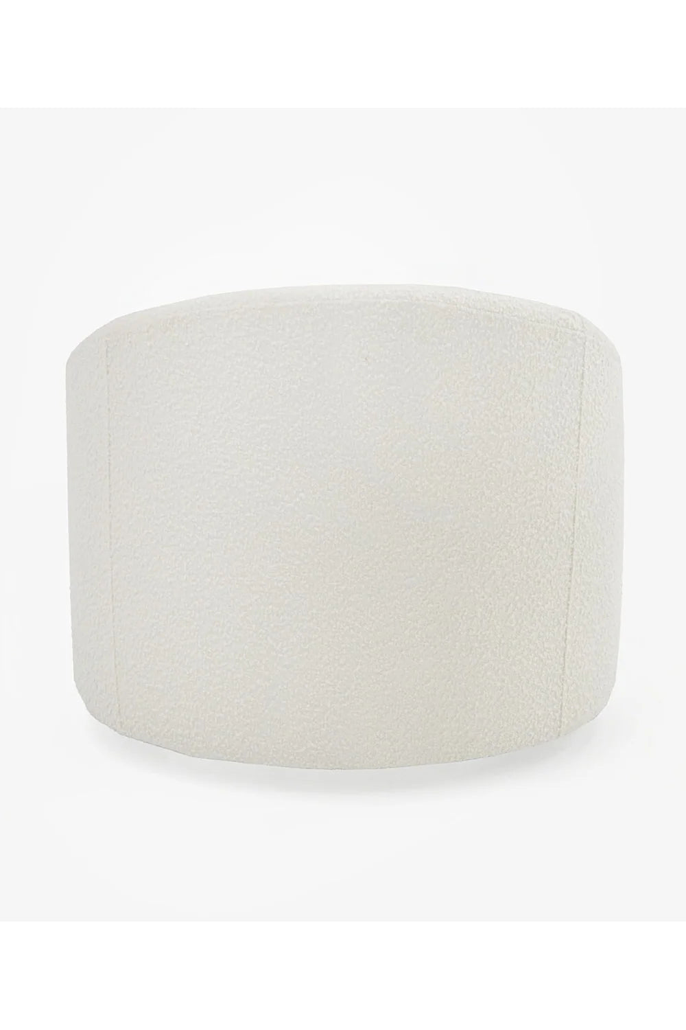 Luxury Round Upholstered Swivel Lounge Chair European Style for Villa