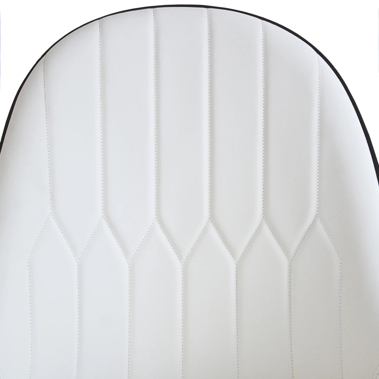 Luxury Round White Marble Dining Table Set Modern Italian Style for Villa