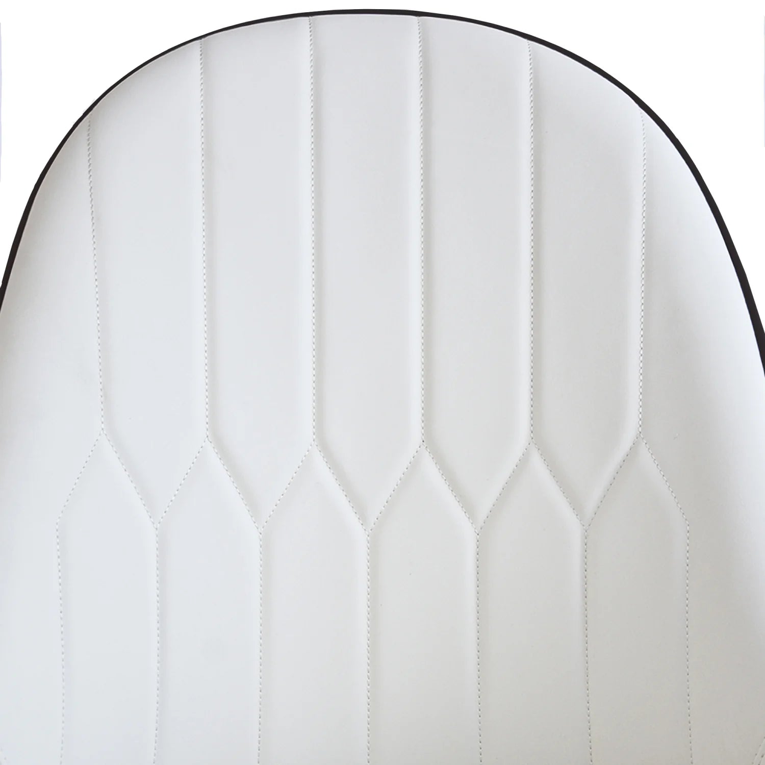 Luxury Round White Marble Dining Table Set Modern Italian Style for Villa