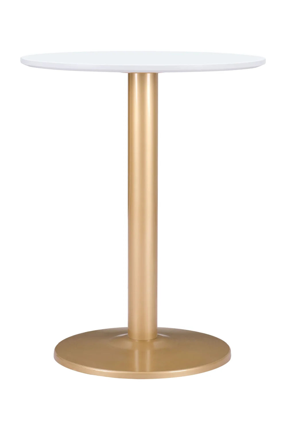 Luxury Round Wood Bistro Table Modern Italian Style for Villa