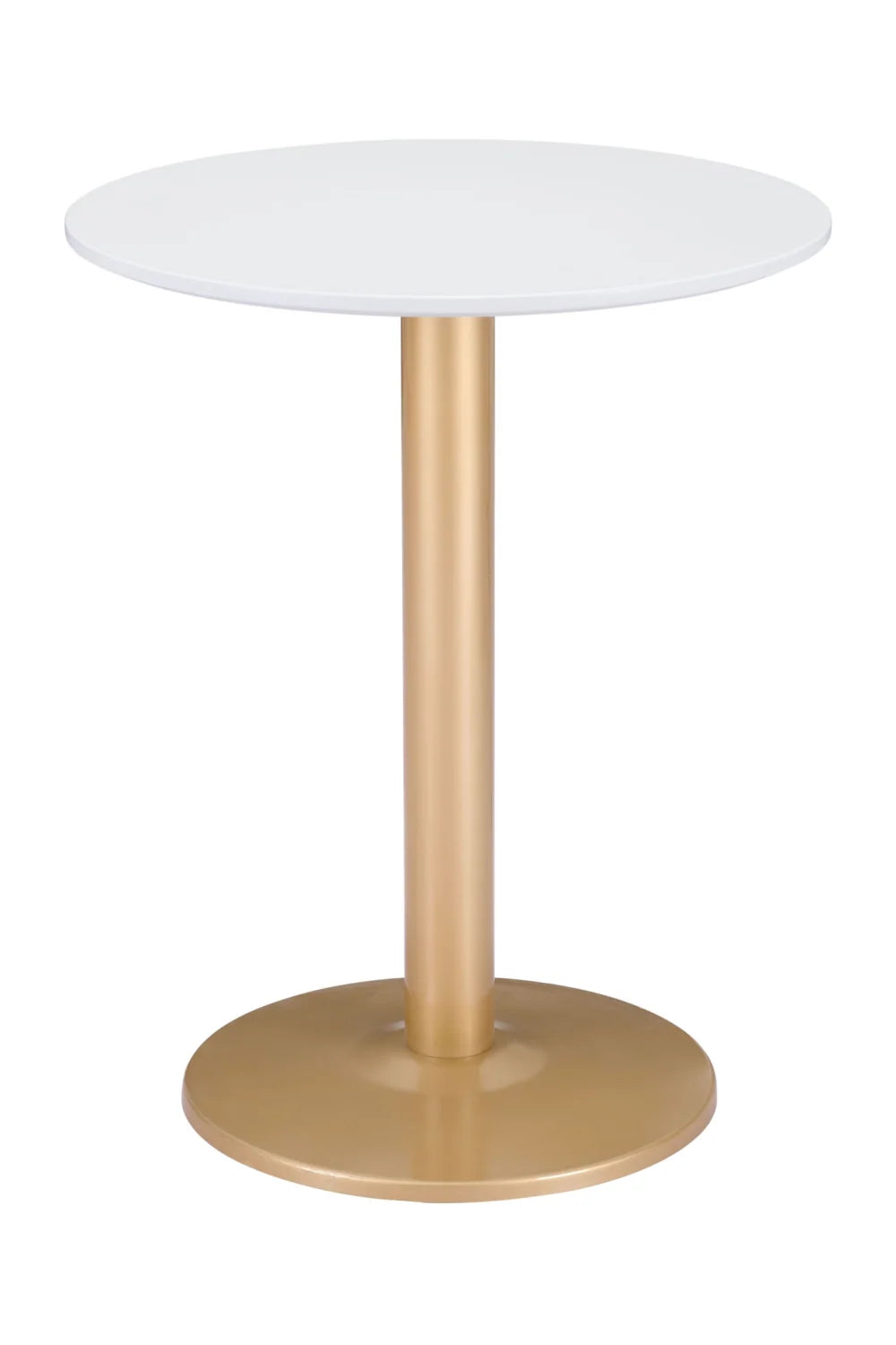 Luxury Round Wood Bistro Table Modern Italian Style for Villa