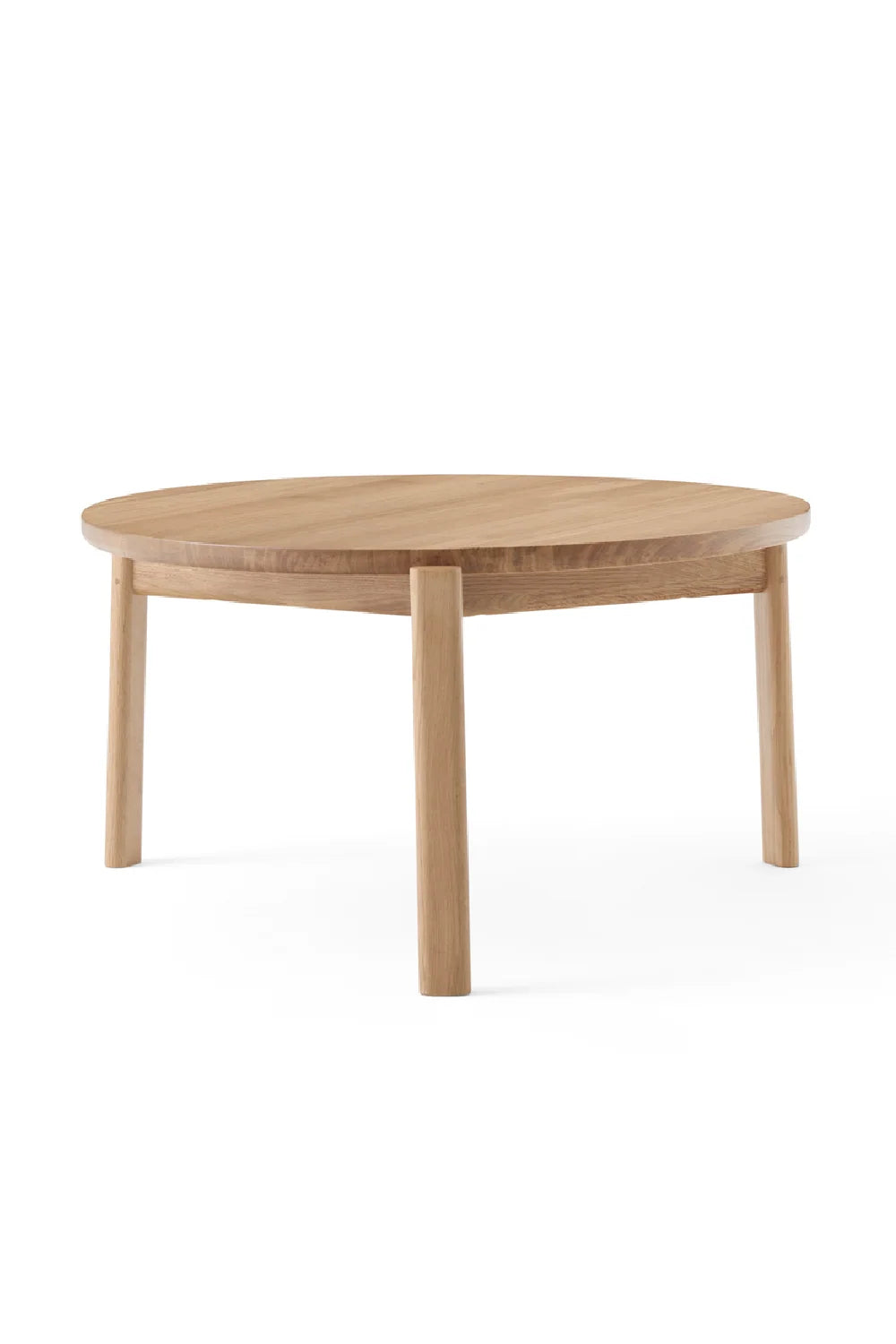 Luxury Round Wooden Coffee Table Modern Italian Style for Villa