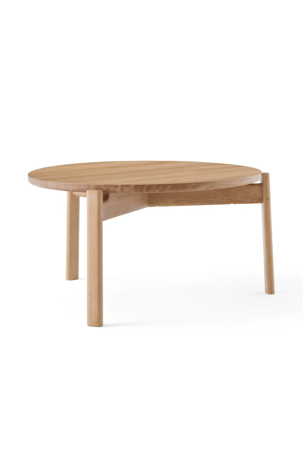 Luxury Round Wooden Coffee Table Modern Italian Style for Villa