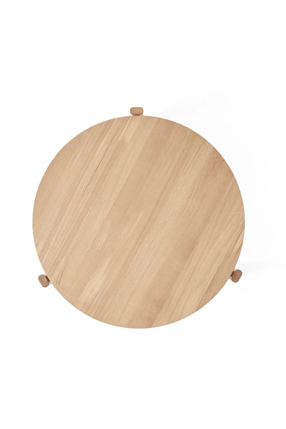 Luxury Round Wooden Coffee Table Modern Italian Style for Villa