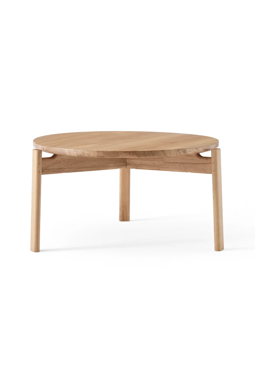 Luxury Round Wooden Coffee Table Modern Italian Style for Villa