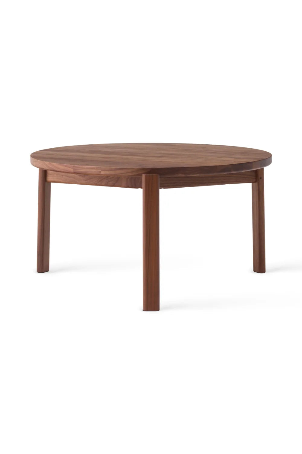 Luxury Round Wooden Coffee Table Modern Italian Style for Villa