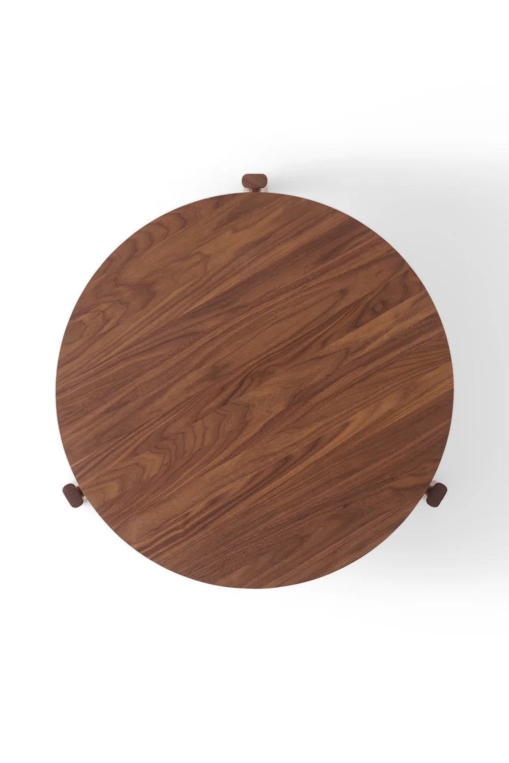 Luxury Round Wooden Coffee Table Modern Italian Style for Villa