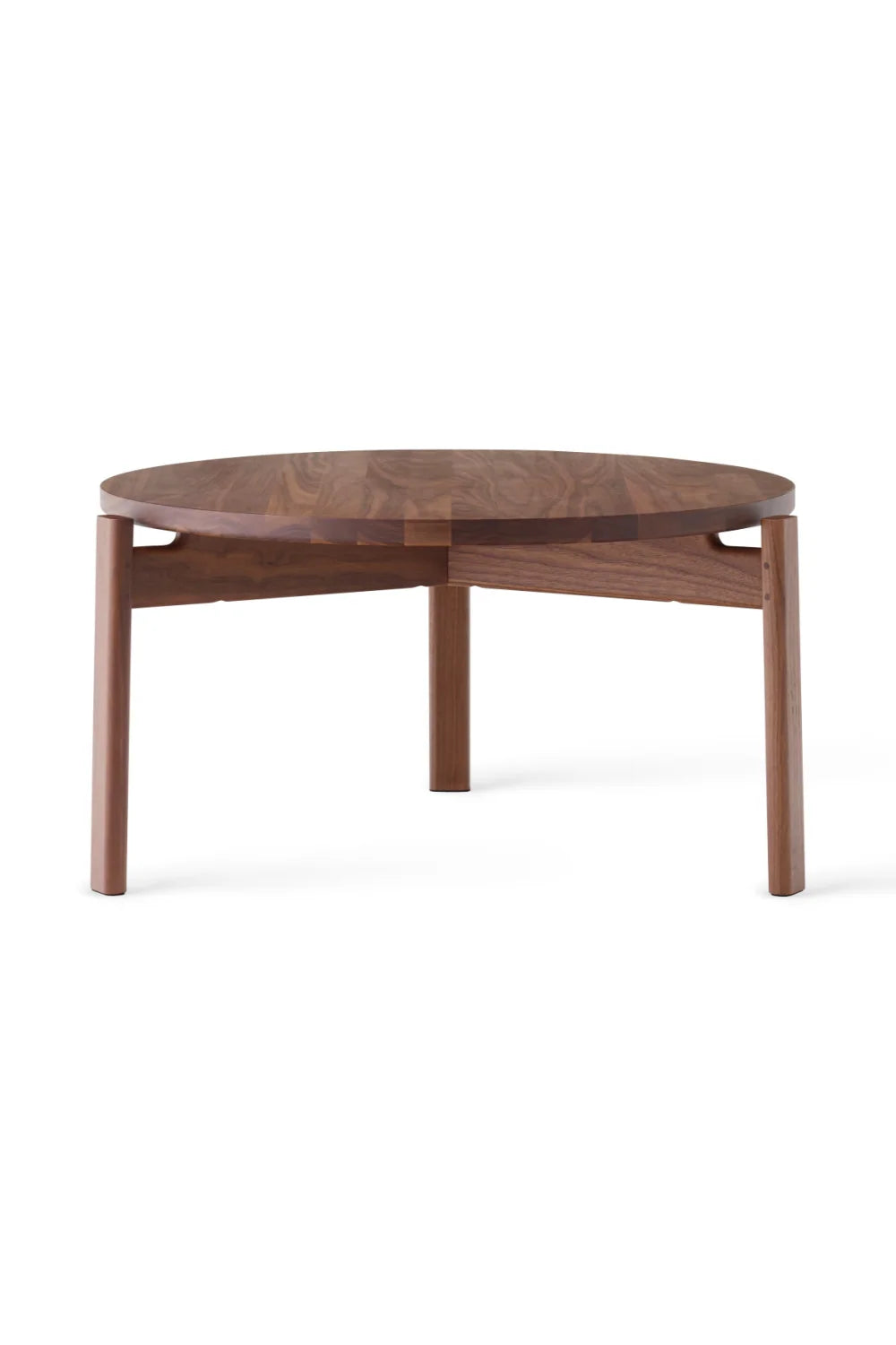 Luxury Round Wooden Coffee Table Modern Italian Style for Villa