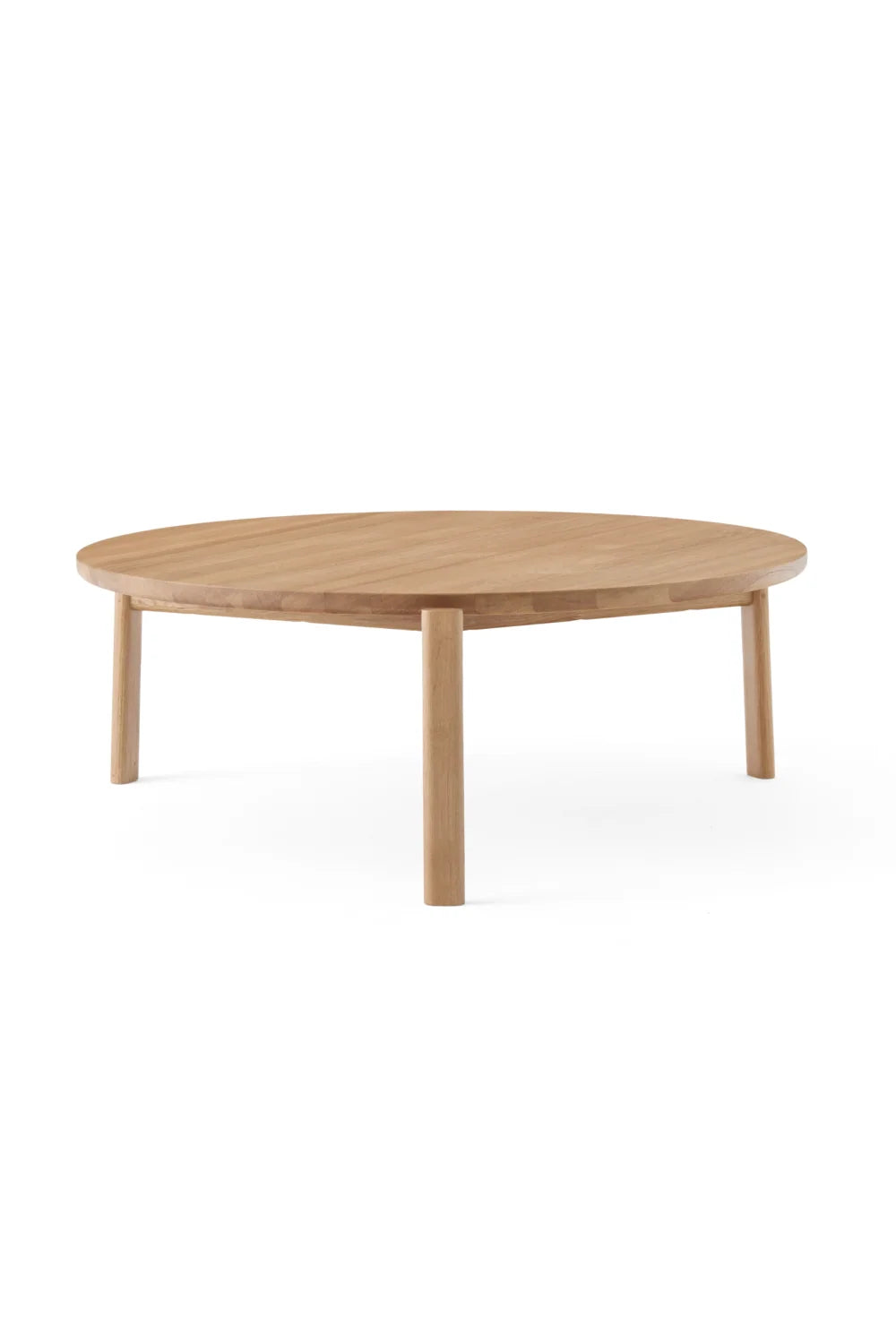Luxury Round Wooden Coffee Table Modern Italian Style for Villa