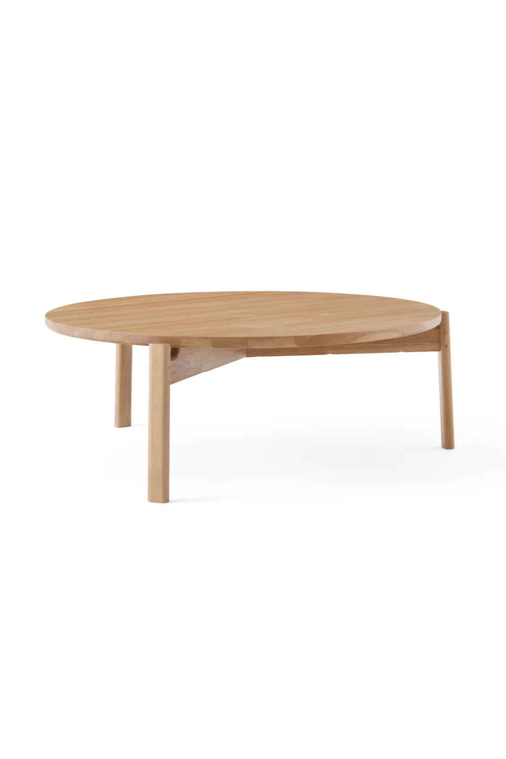 Luxury Round Wooden Coffee Table Modern Italian Style for Villa