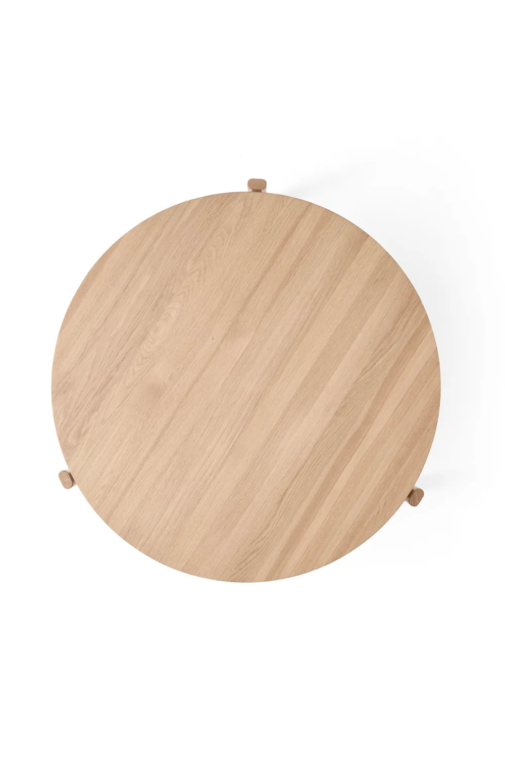 Luxury Round Wooden Coffee Table Modern Italian Style for Villa