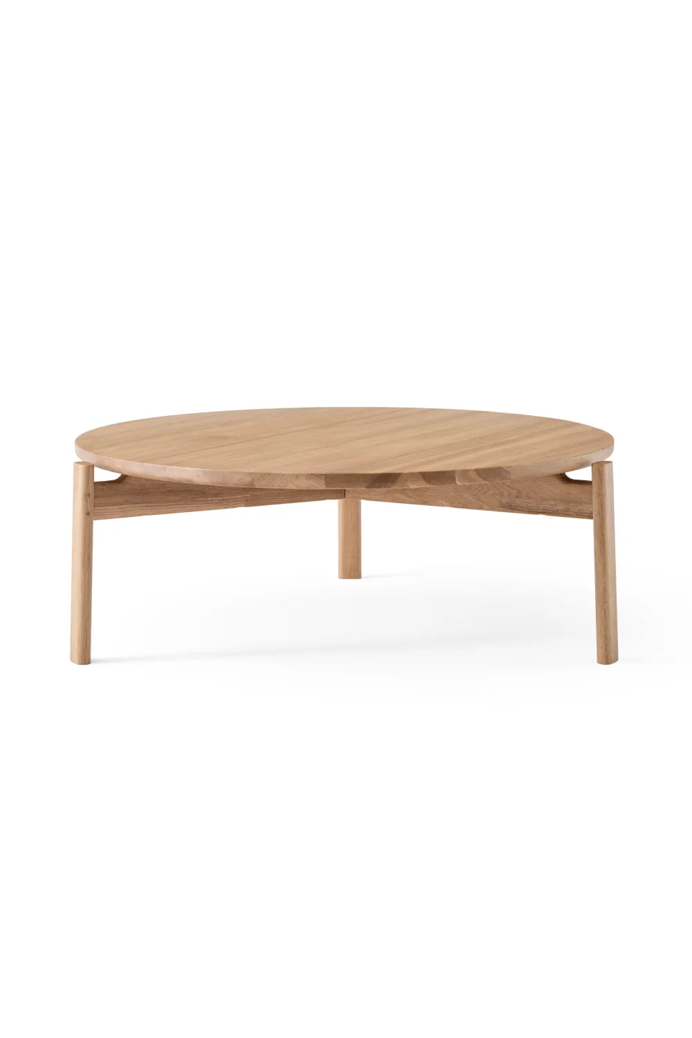 Luxury Round Wooden Coffee Table Modern Italian Style for Villa