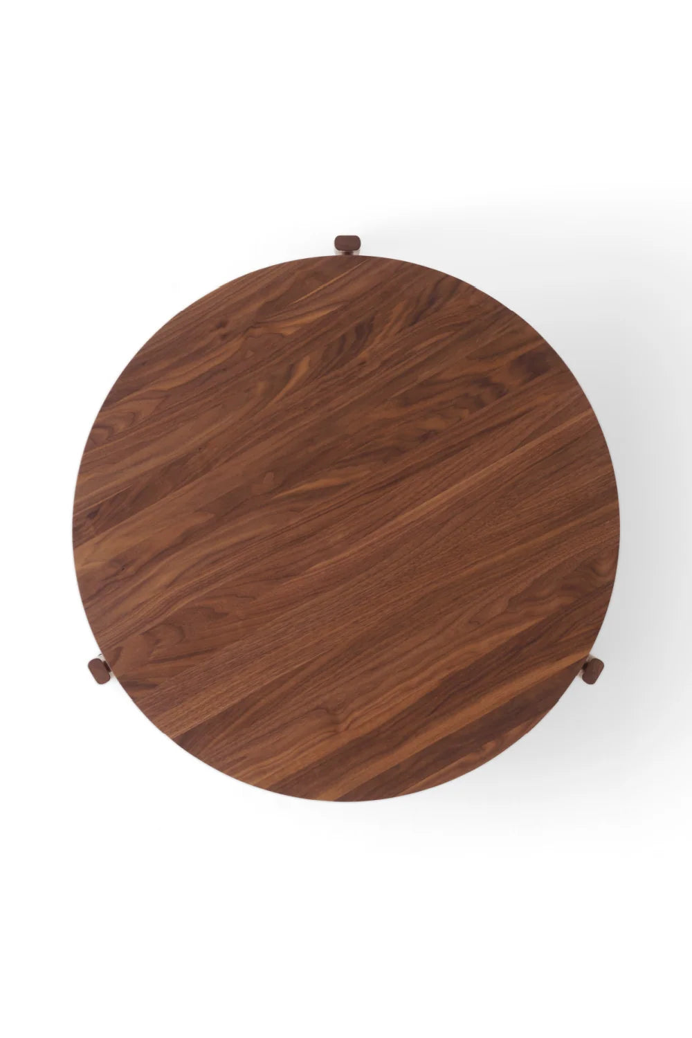 Luxury Round Wooden Coffee Table Modern Italian Style for Villa