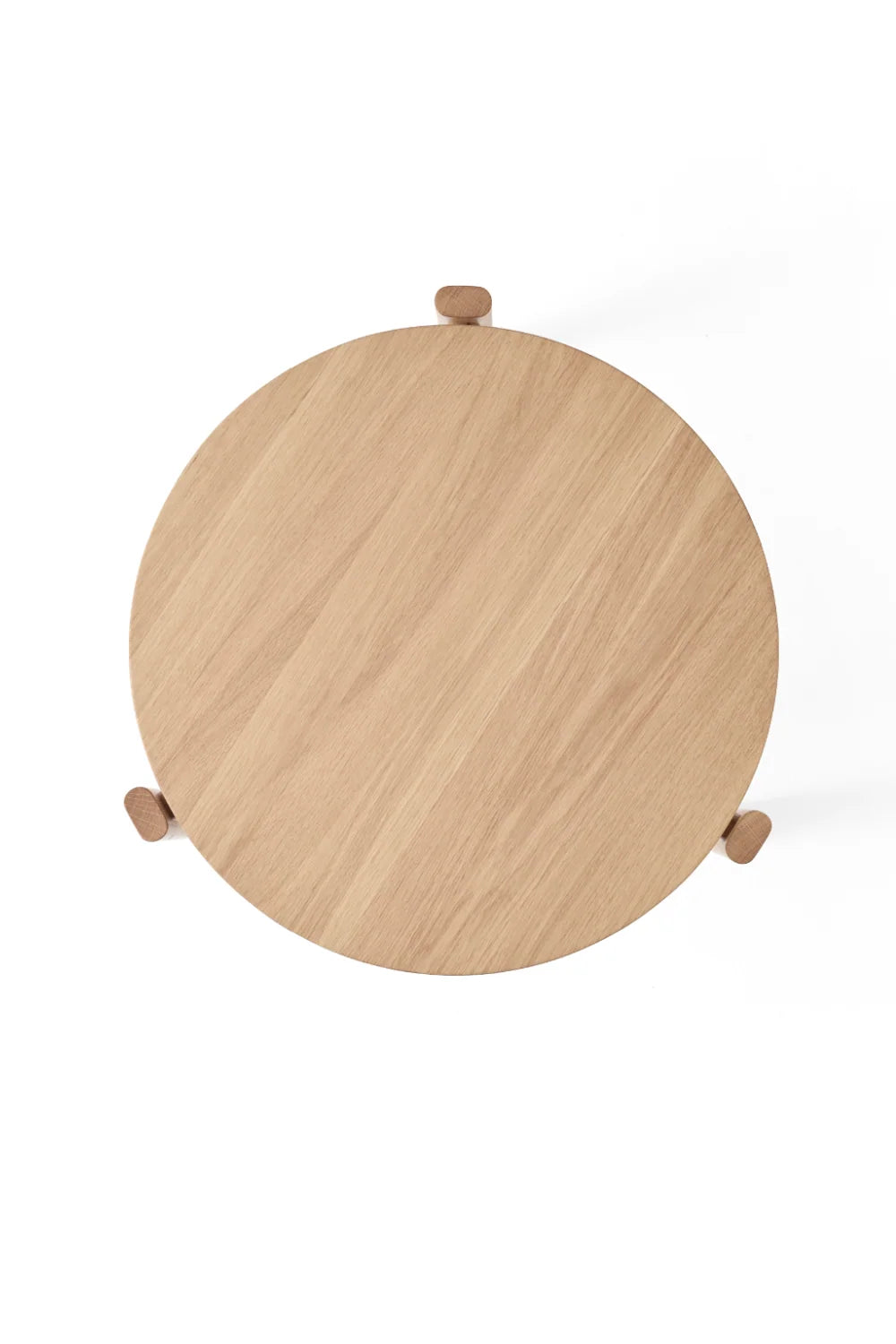 Luxury Round Wooden Coffee Table Modern Italian Style for Villa