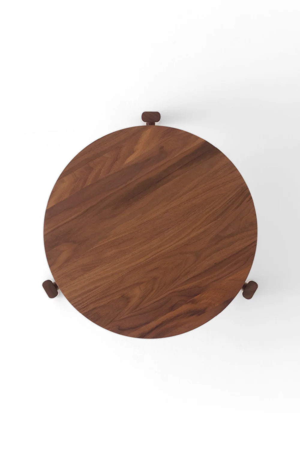 Luxury Round Wooden Coffee Table Modern Italian Style for Villa