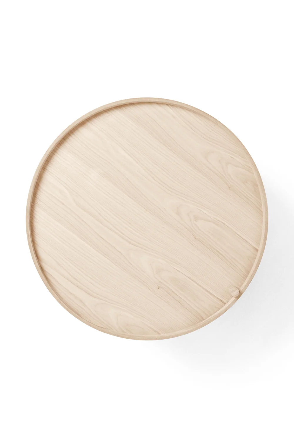 Luxury Round Wooden Turning Coffee Table Modern Italian Style for Villa