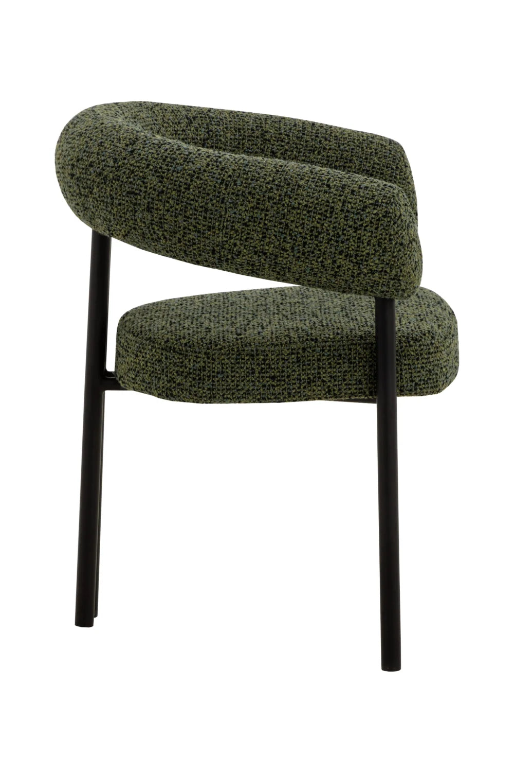 Luxury Rounded Modern Dining Chair European Style for Villa