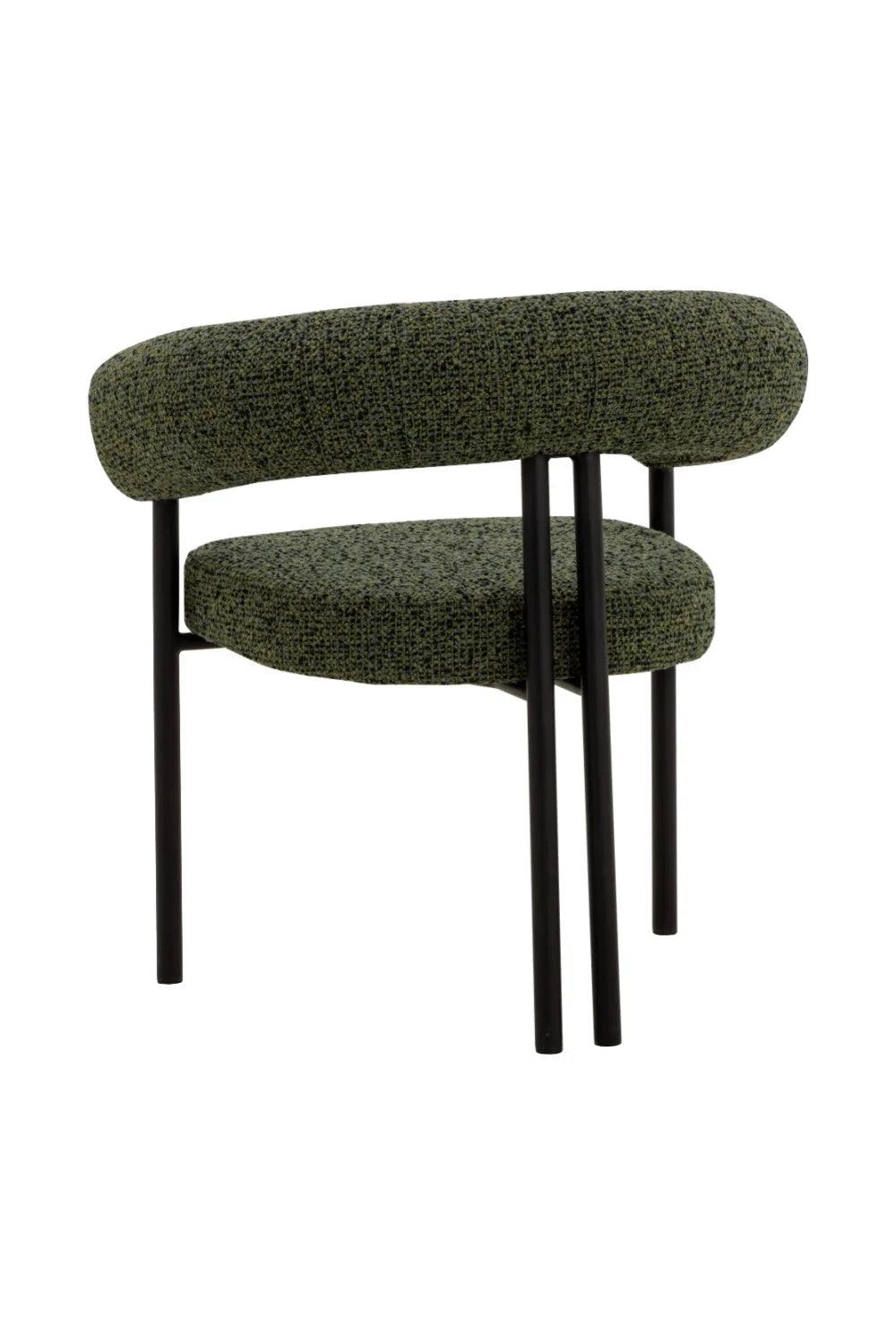 Luxury Rounded Modern Dining Chair European Style for Villa