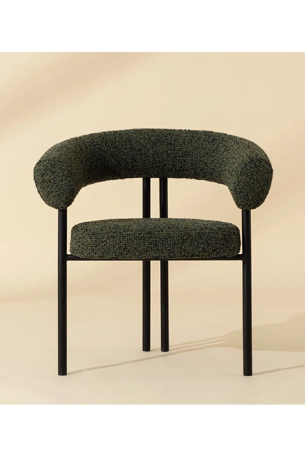 Luxury Rounded Modern Dining Chair European Style for Villa