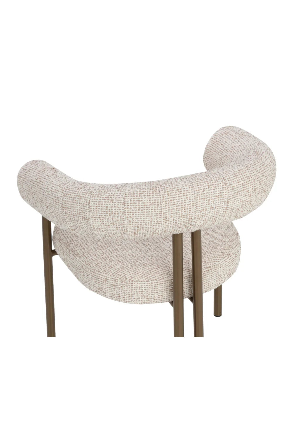 Luxury Rounded Modern Dining Chair European Style for Villa