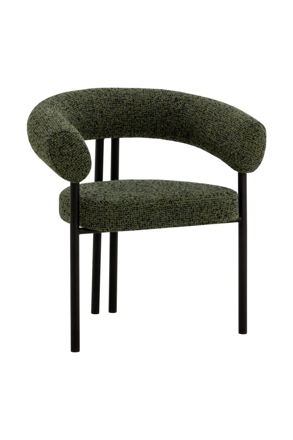 Luxury Rounded Modern Dining Chair European Style for Villa