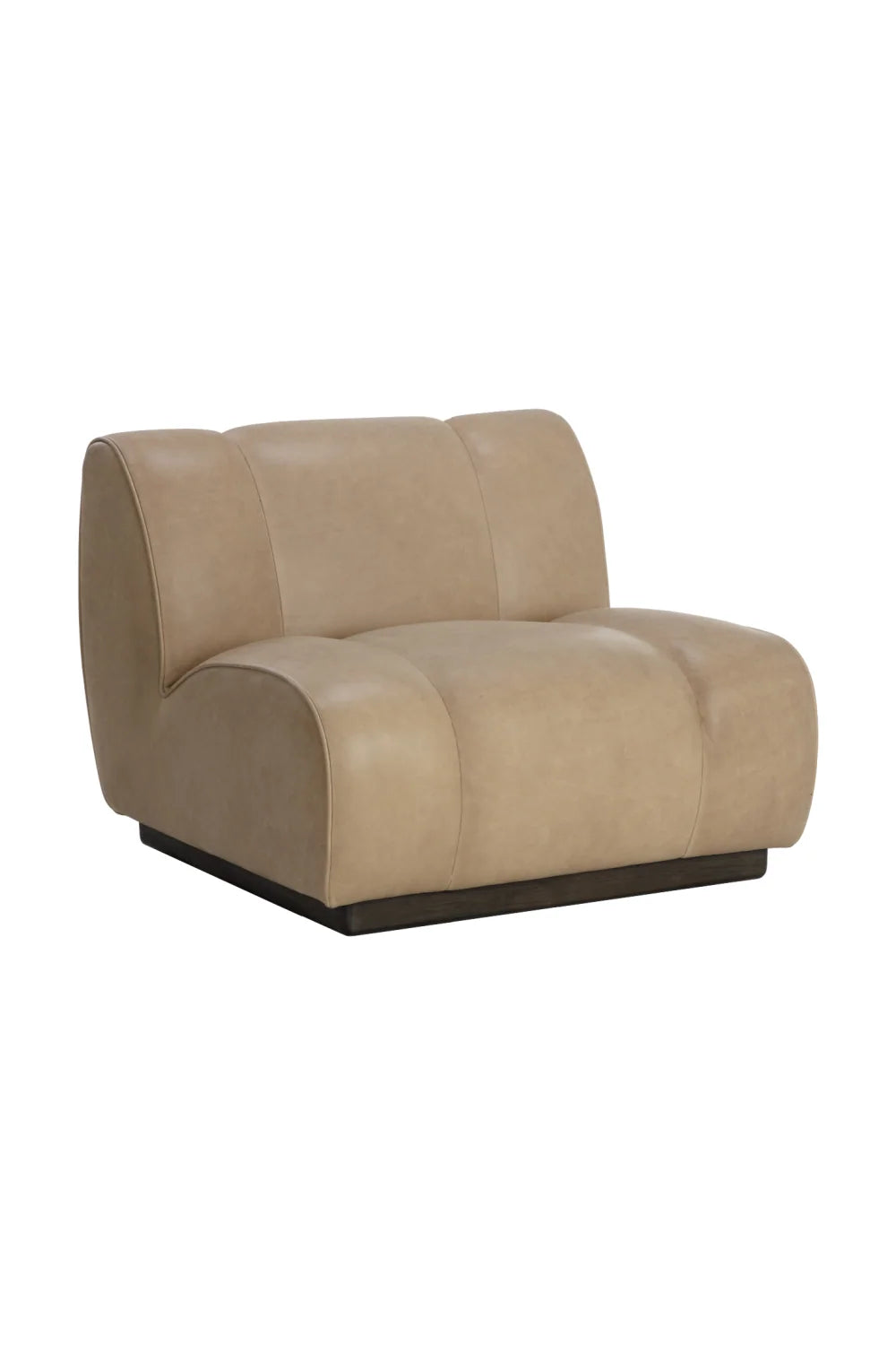 Luxury Rounded Swivel Lounge Chair Modern Italian Style for Villa