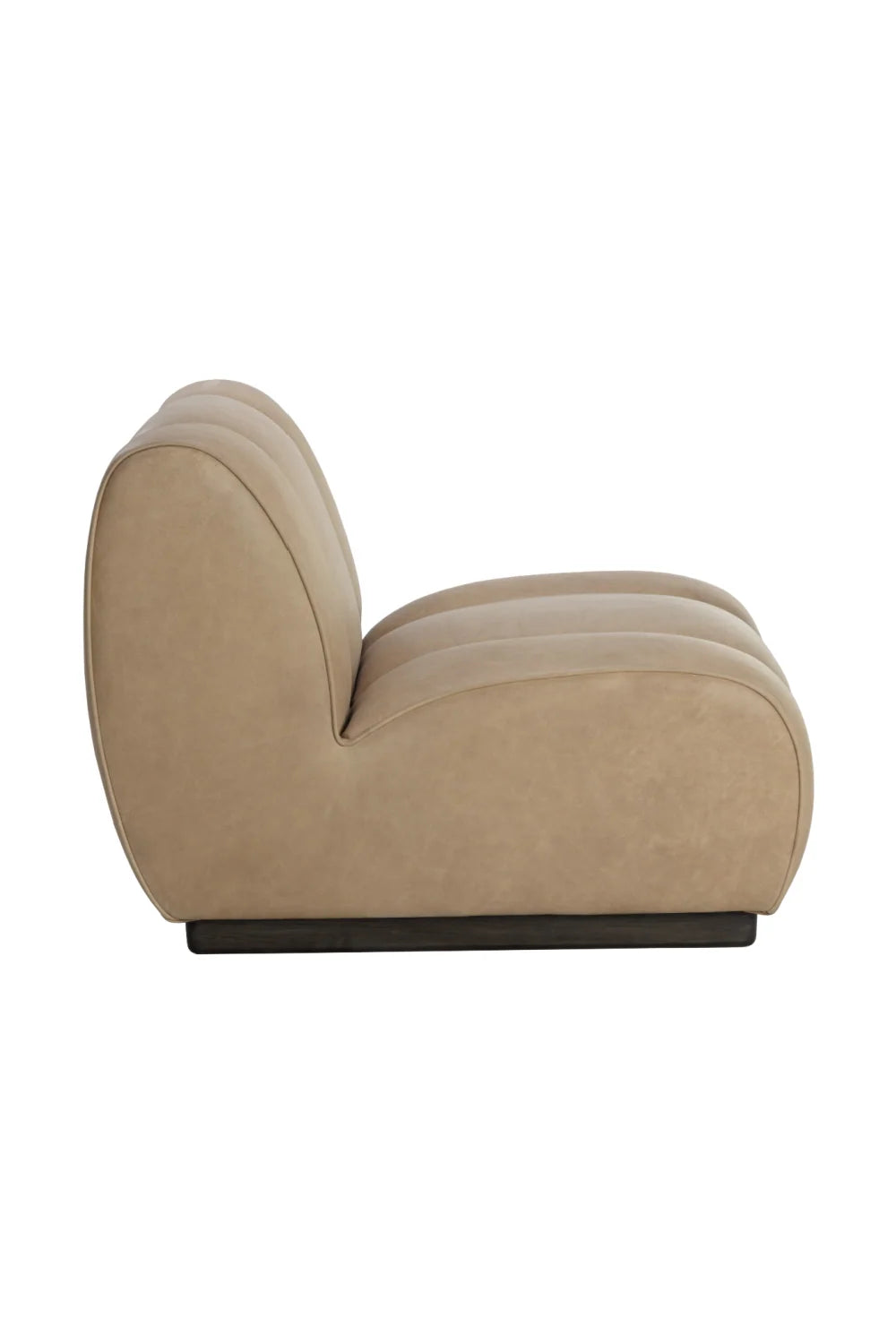 Luxury Rounded Swivel Lounge Chair Modern Italian Style for Villa