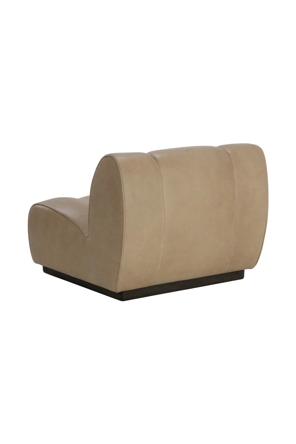 Luxury Rounded Swivel Lounge Chair Modern Italian Style for Villa