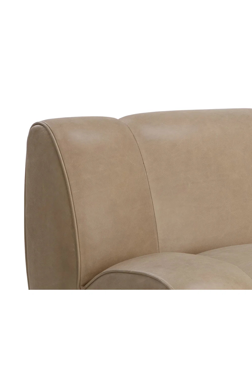 Luxury Rounded Swivel Lounge Chair Modern Italian Style for Villa