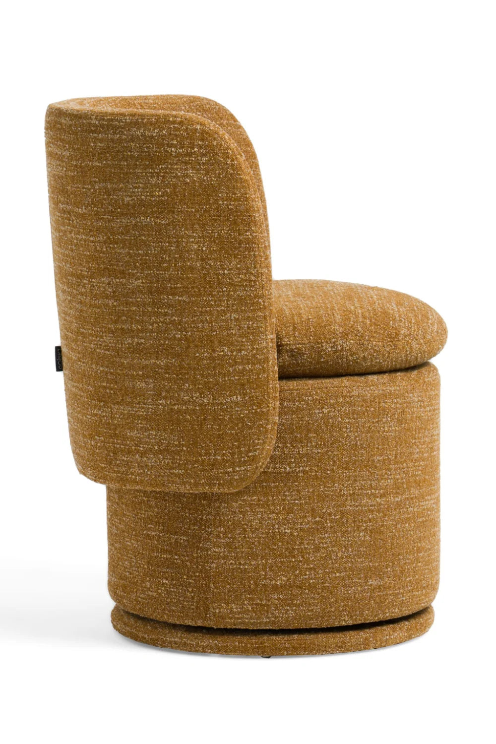 Luxury Rounded Swivel Modern Dining Chair European Style for Villa