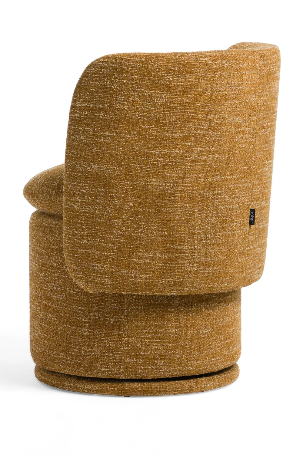 Luxury Rounded Swivel Modern Dining Chair European Style for Villa