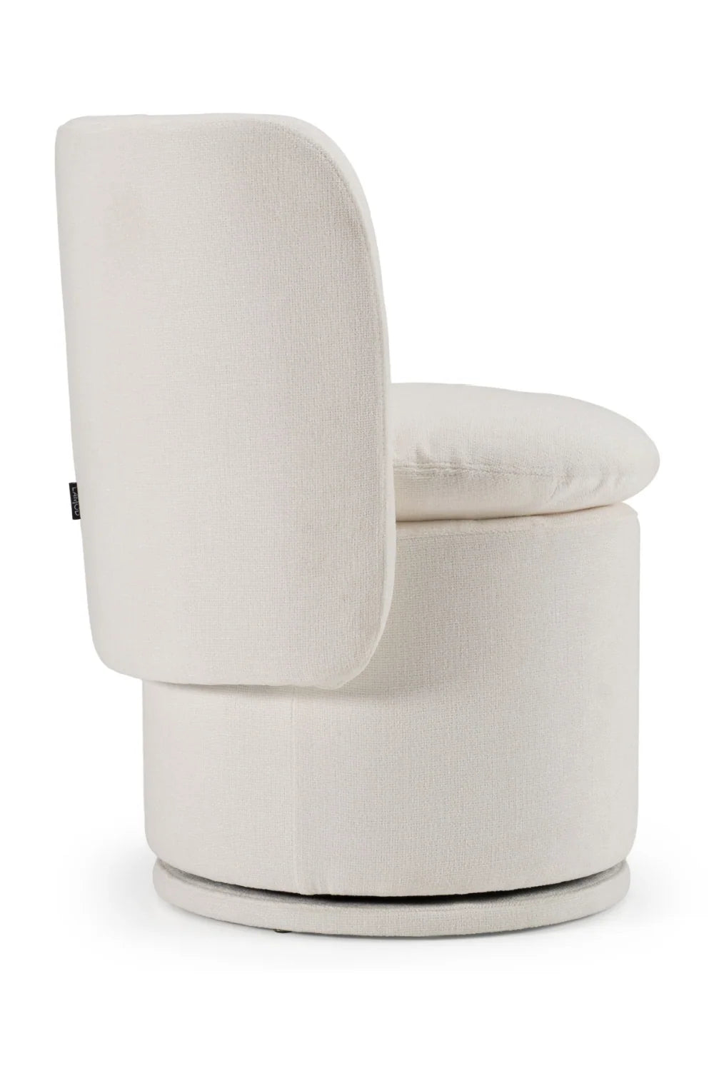 Luxury Rounded Swivel Modern Dining Chair European Style for Villa