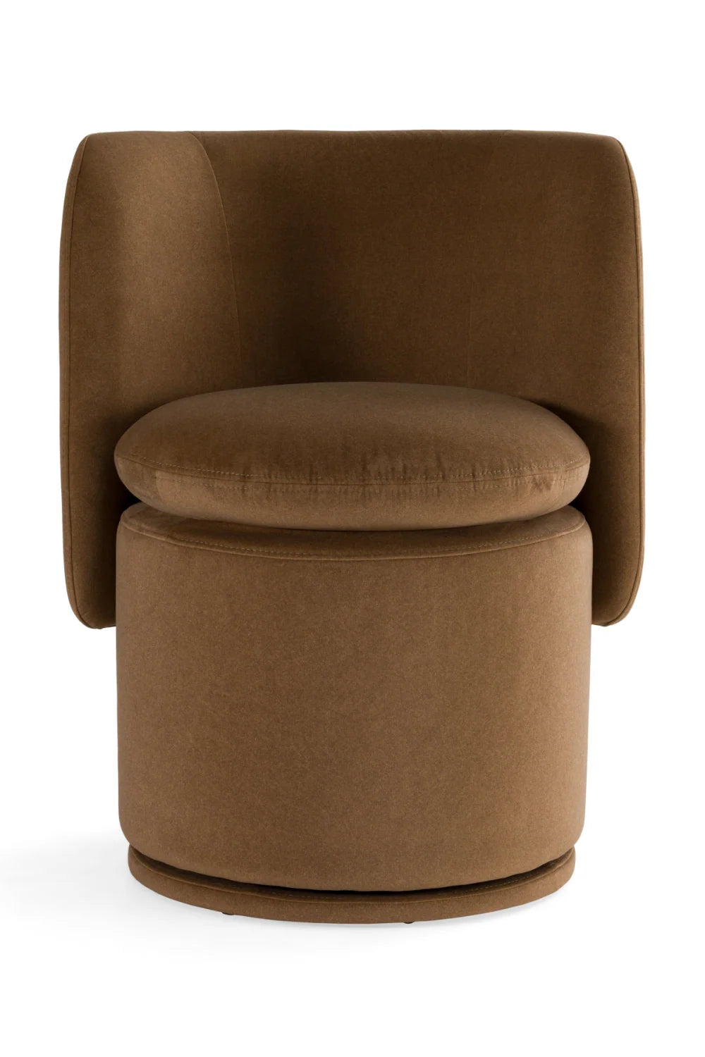 Luxury Rounded Swivel Modern Dining Chair European Style for Villa