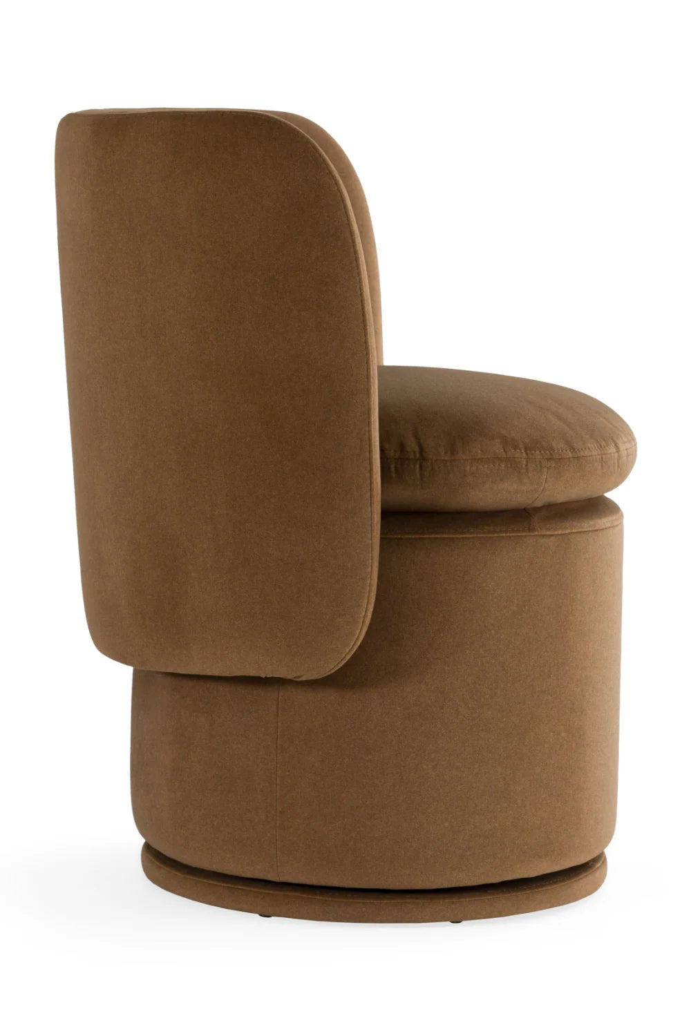 Luxury Rounded Swivel Modern Dining Chair European Style for Villa