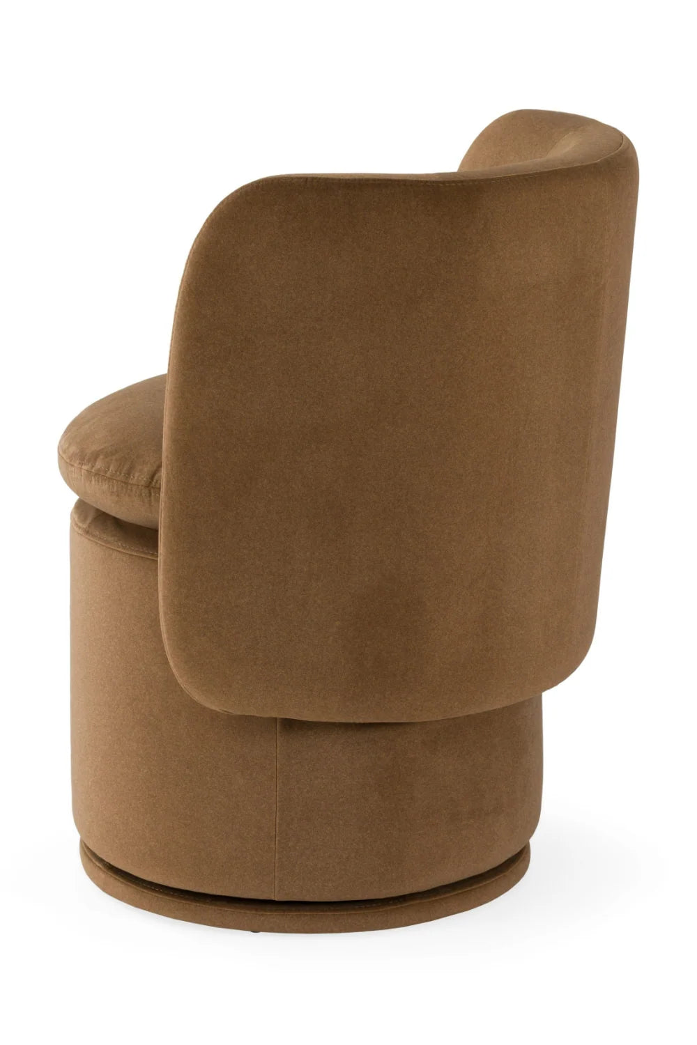 Luxury Rounded Swivel Modern Dining Chair European Style for Villa