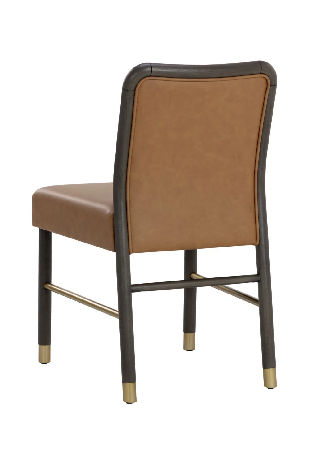 Luxury Rubberwood Framed Modern Dining Chair European Style for Villa