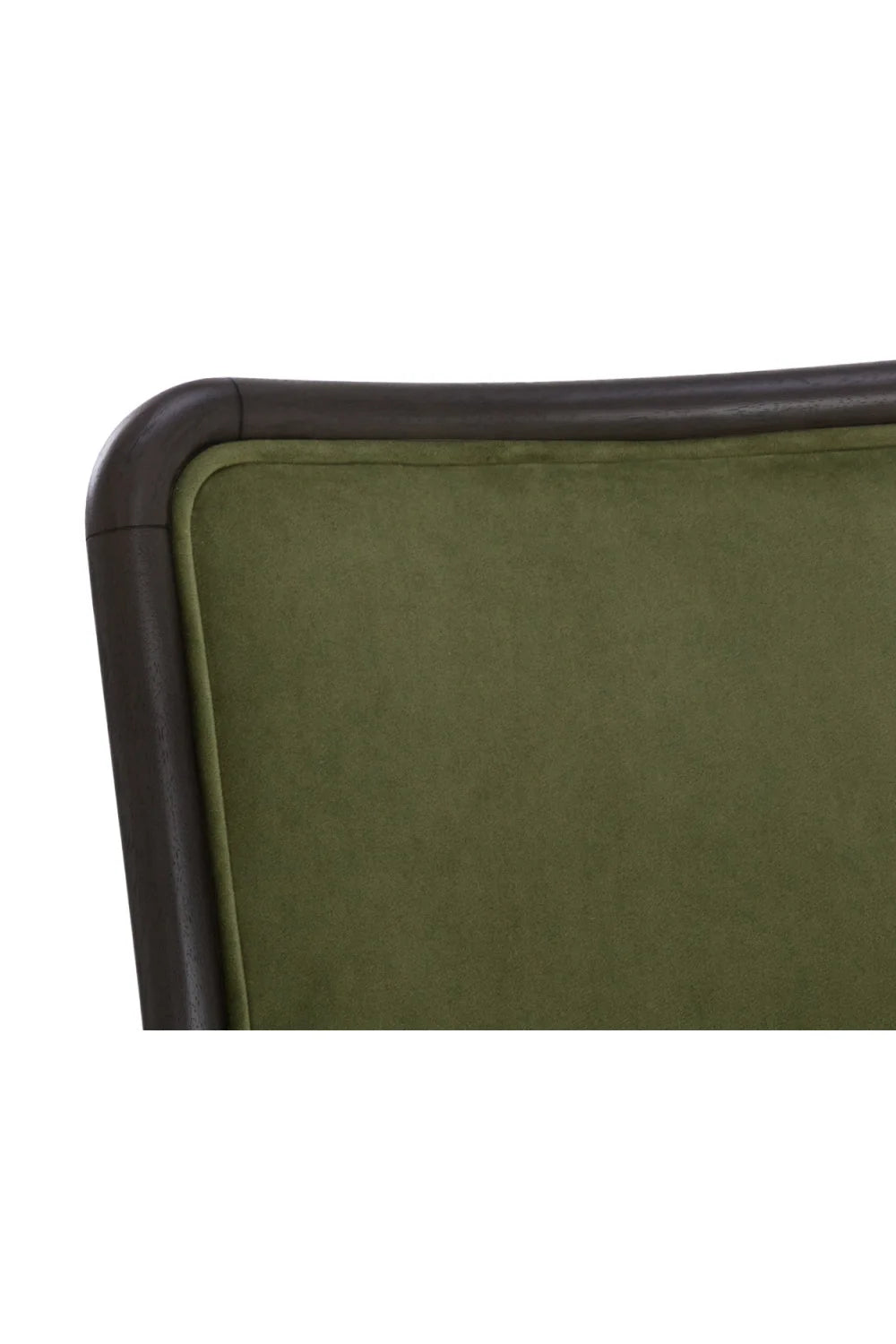 Luxury Rubberwood Framed Modern Dining Chair European Style for Villa