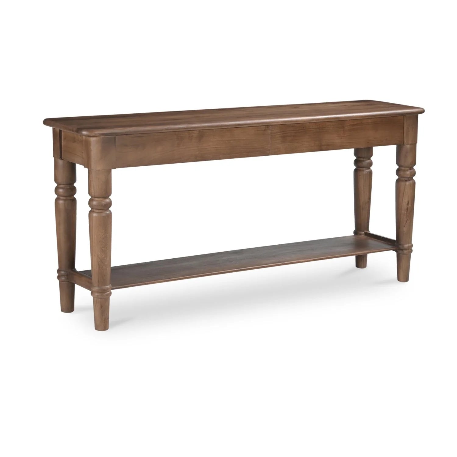 Luxury Russet Acacia Console Table Modern Italian Style for Villa