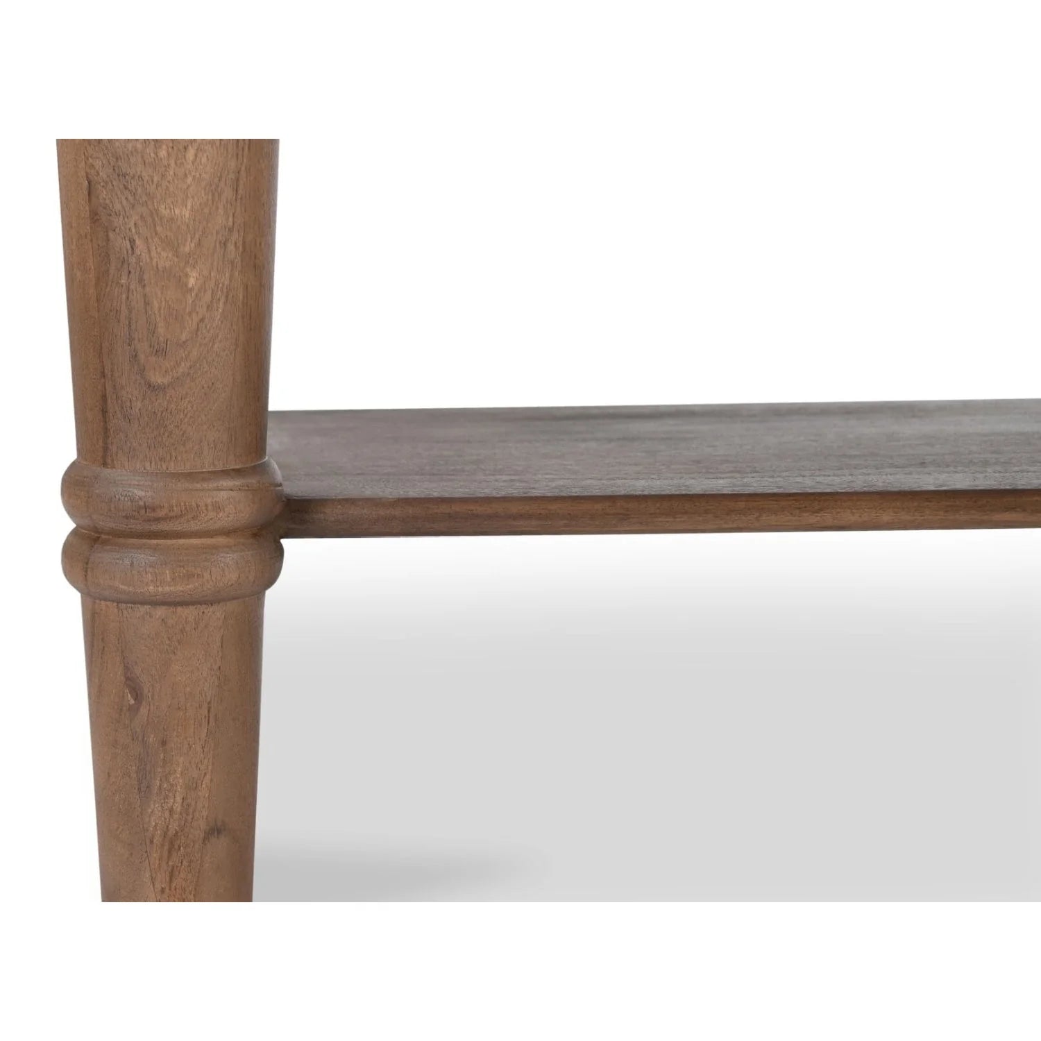 Luxury Russet Acacia Console Table Modern Italian Style for Villa
