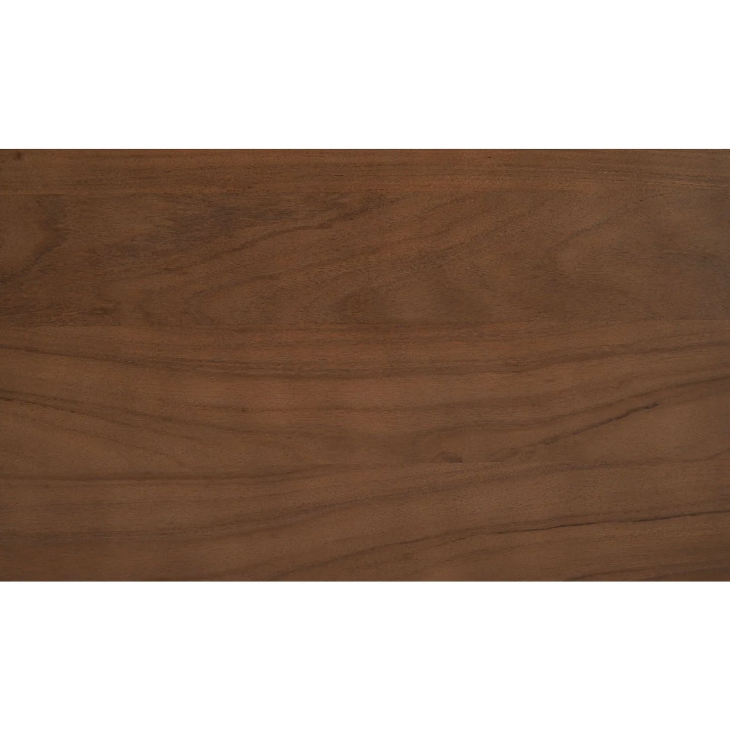Luxury Russet Acacia Wood 3-Drawer Kitchen Island European Style for Villa