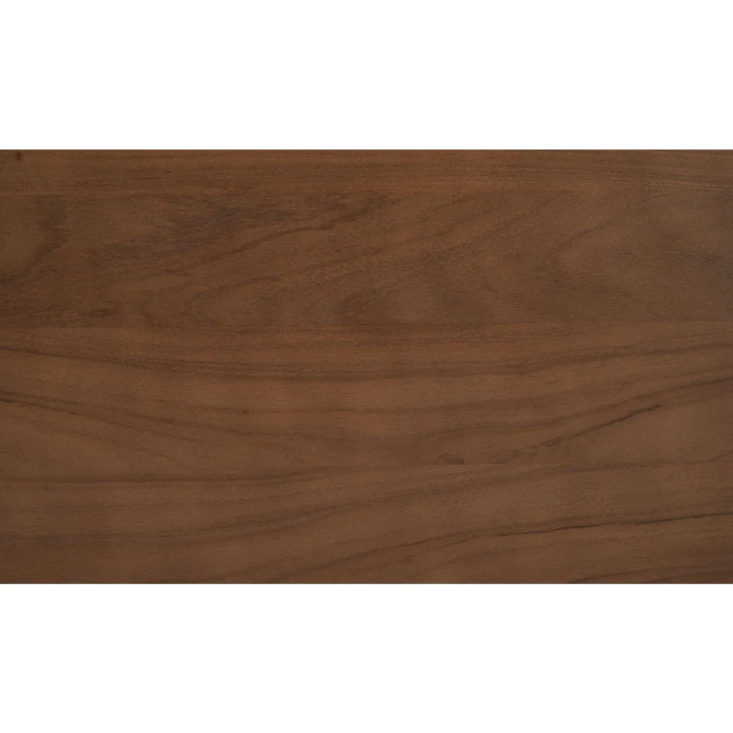Luxury Russet Acacia Wood 3-Drawer Kitchen Island European Style for Villa