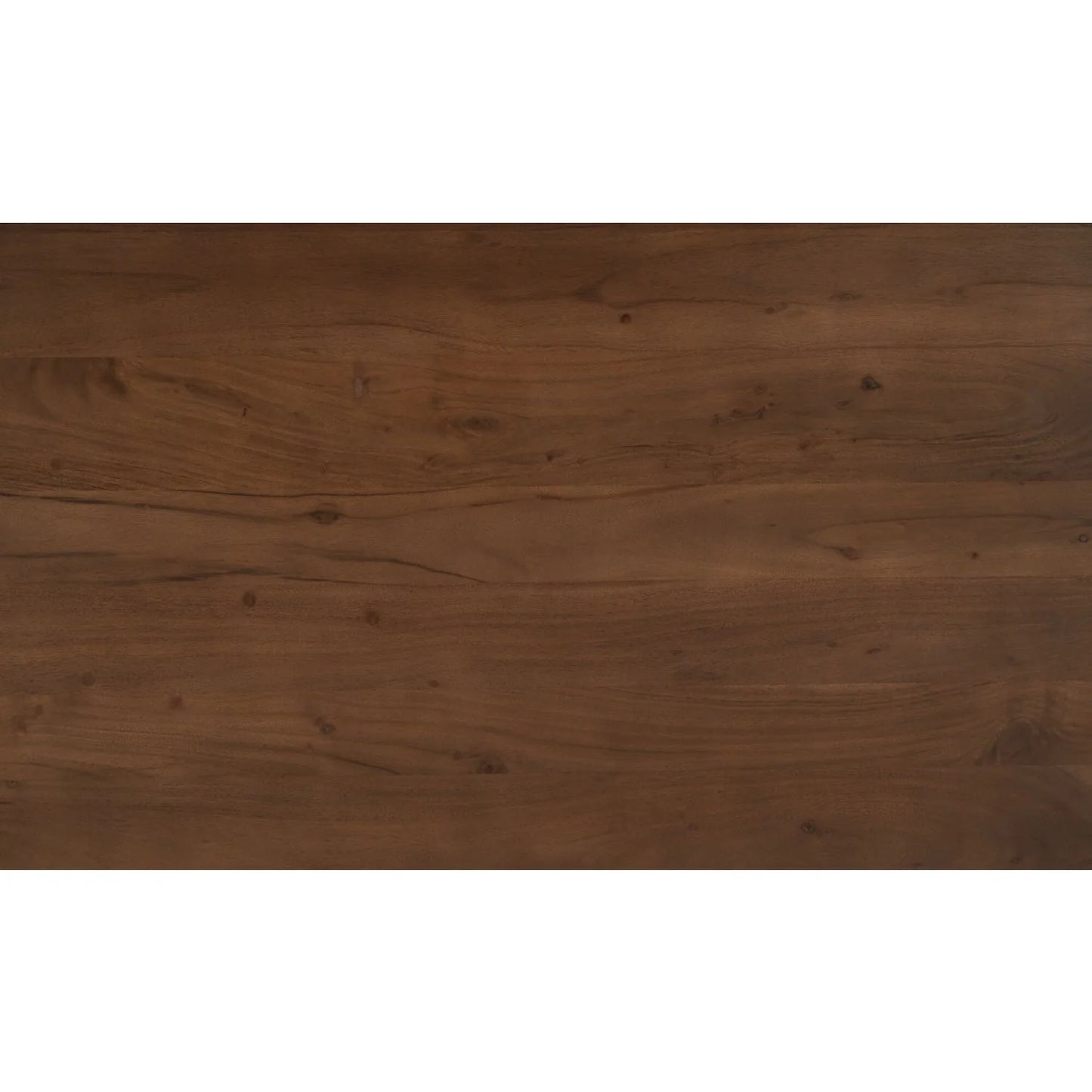 Luxury Russet Brown Acacia Dining Table Modern Italian Style for Villa