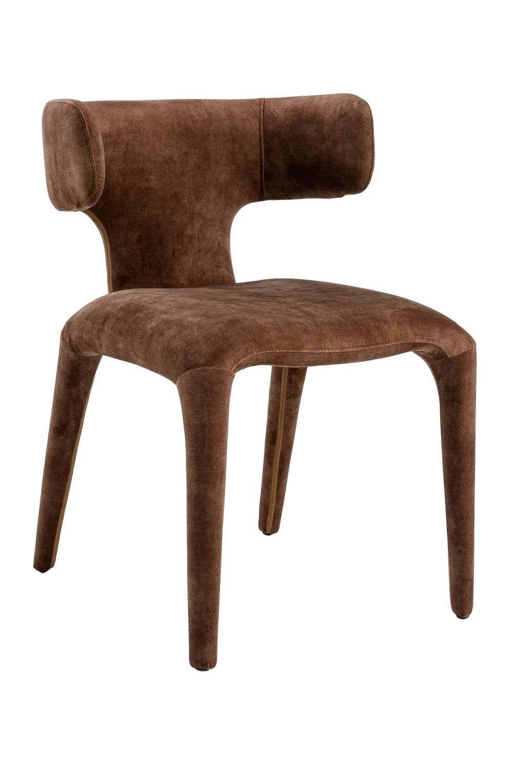Luxury Rust Modern Dining Chair European Style for Villa