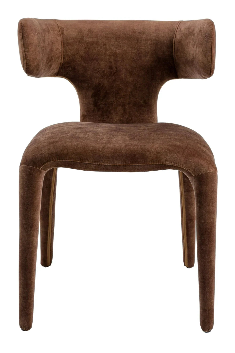 Luxury Rust Modern Dining Chair European Style for Villa