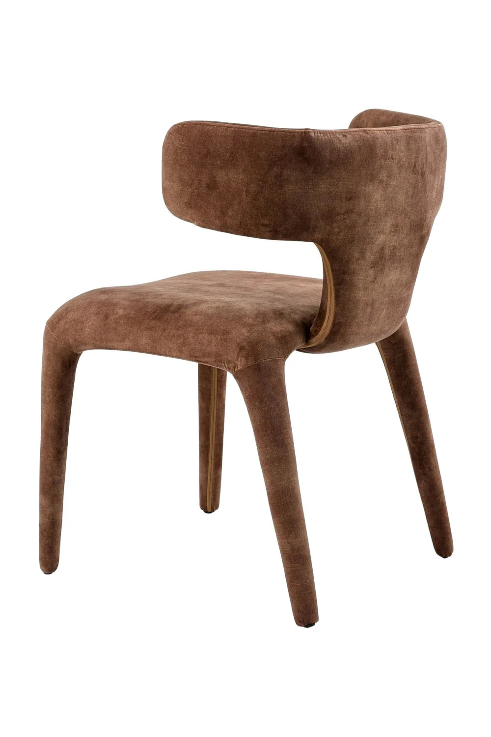 Luxury Rust Modern Dining Chair European Style for Villa