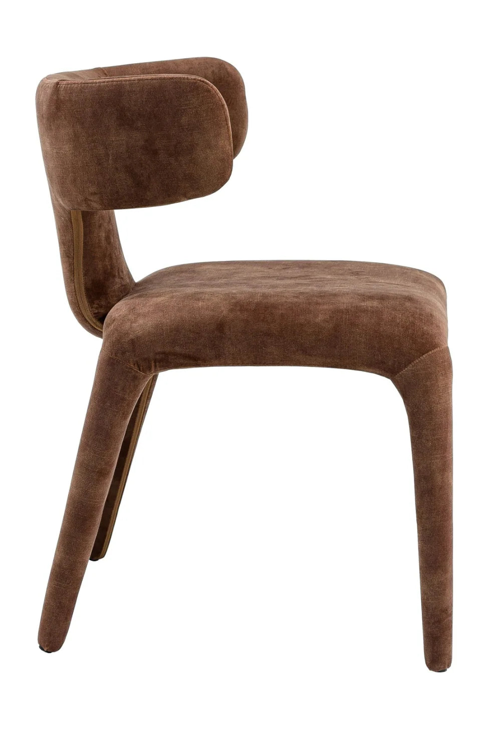 Luxury Rust Modern Dining Chair European Style for Villa