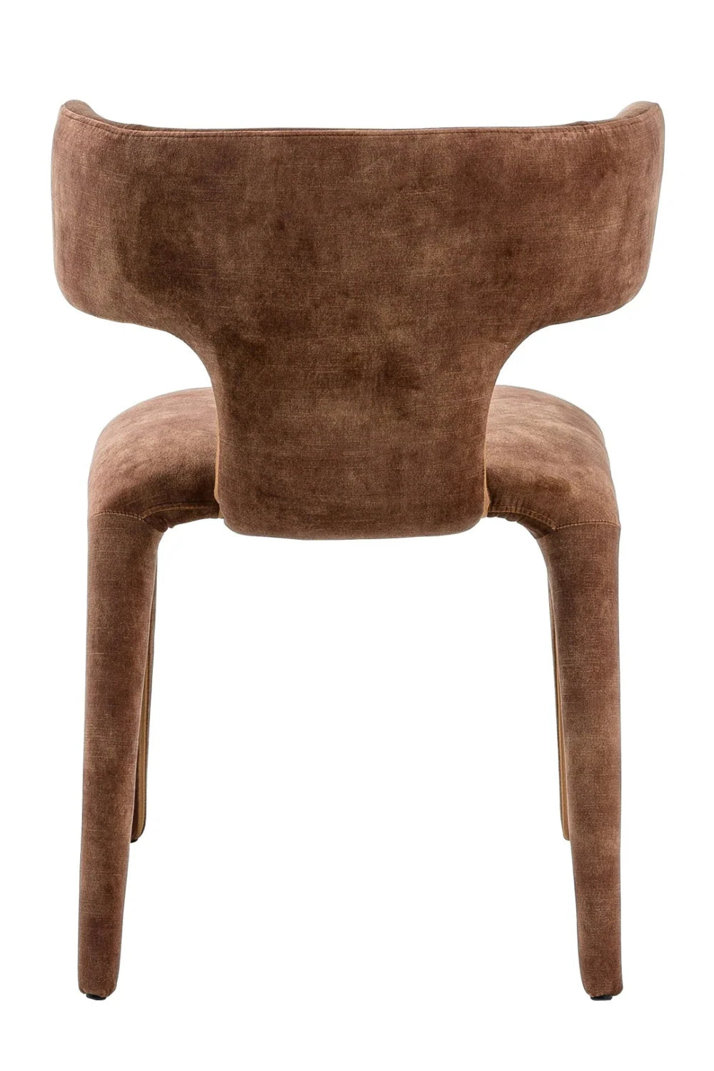 Luxury Rust Modern Dining Chair European Style for Villa